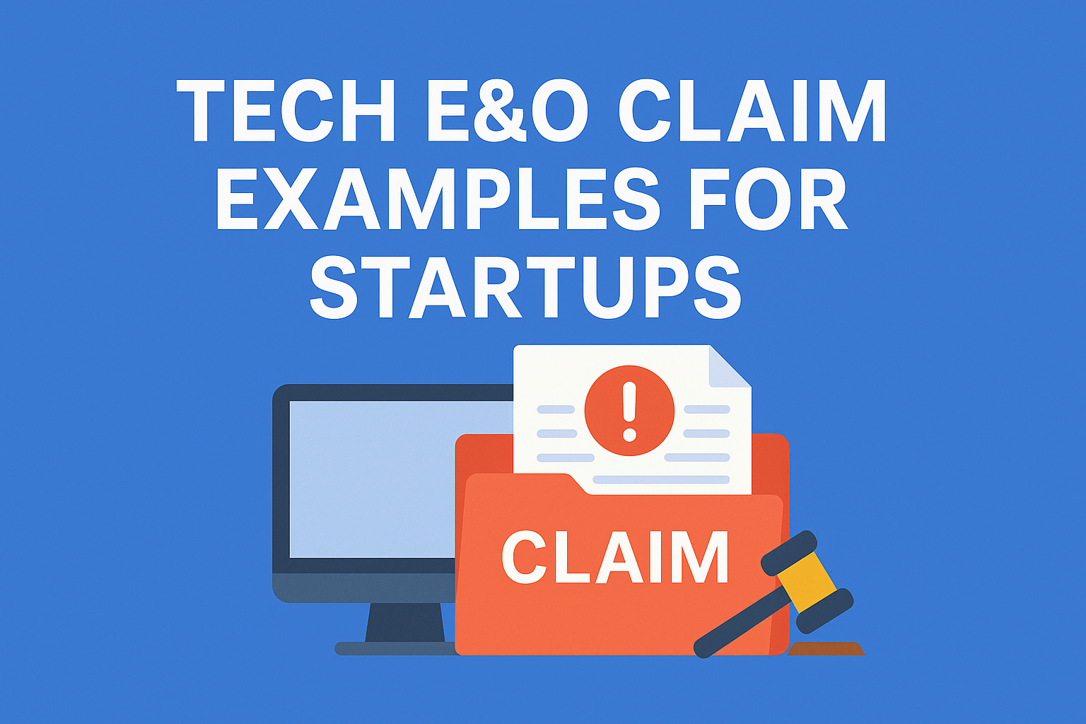 Tech E&O claim examples for startups