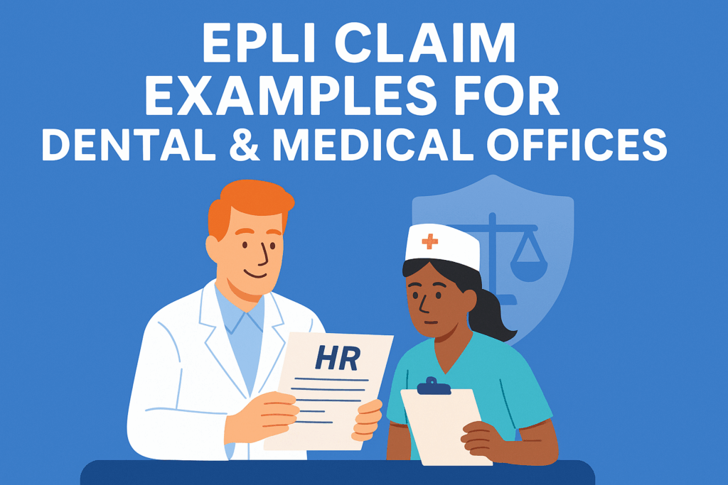 EPLI claim examples for dental and medical offices