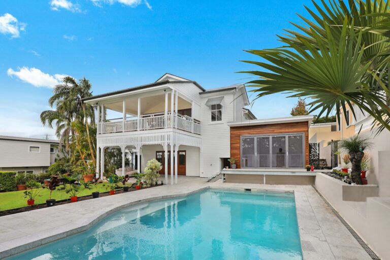 California home with pool illustrating homeowners insurance premium stability and premium lock options