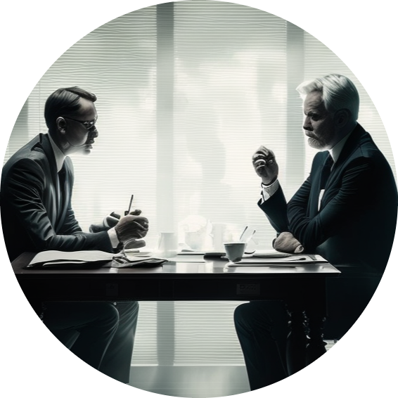 Corporate leaders discussing directors and officers insurance exclusions