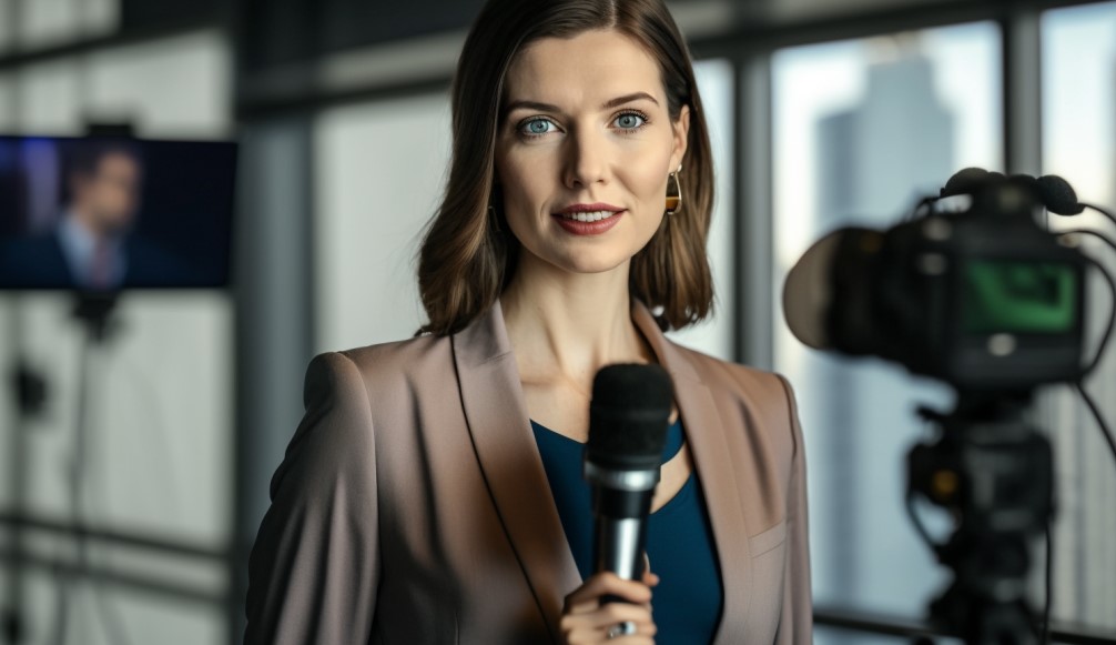 Media professional reviewing liability insurance for publishing and content risks